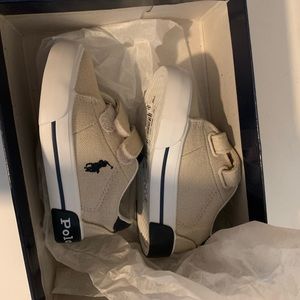 NWT Baby Boy Polo Shoes Sz 5c